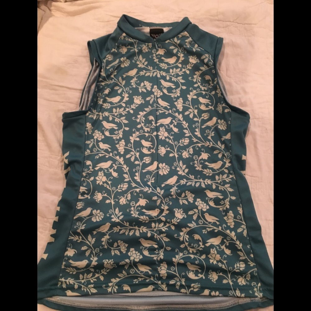 REI Sleeveless cycling jersey for spin or outdoors